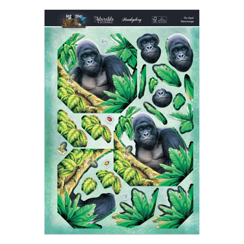 Into The Wild Deco-Large Set - Go Ape-3