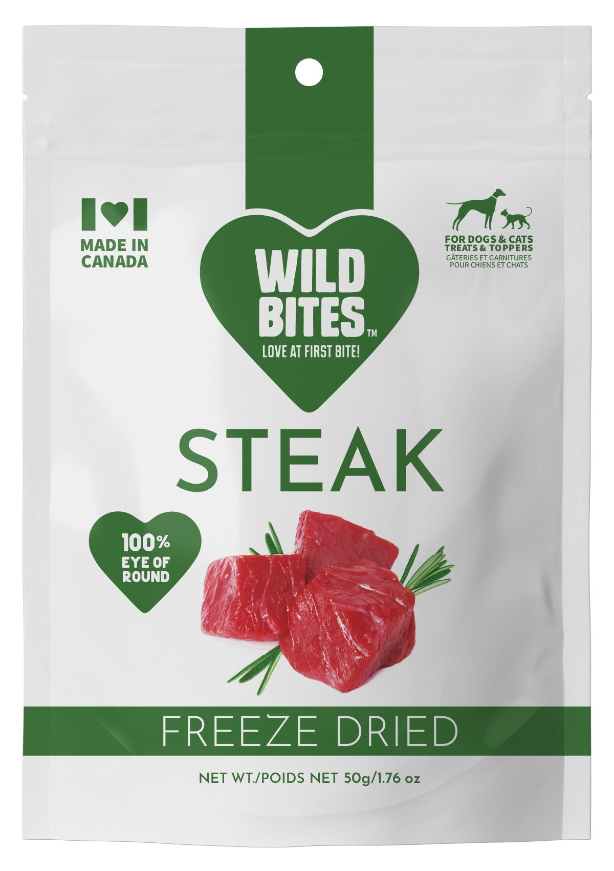 Freeze Dried Steak Dog & Cat Treats-1