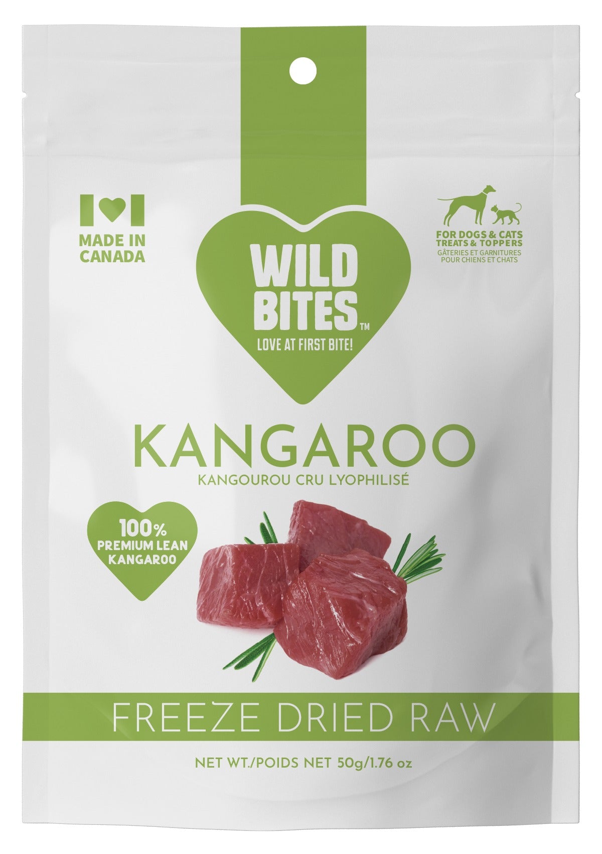 Freeze Dried Kangaroo Dog & Cat Treats-1