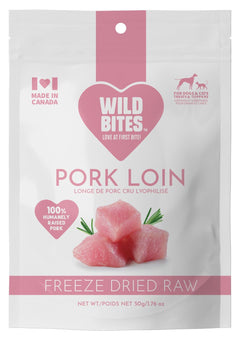 Freeze Dried Pork Loin Dog & Cat Treats-1