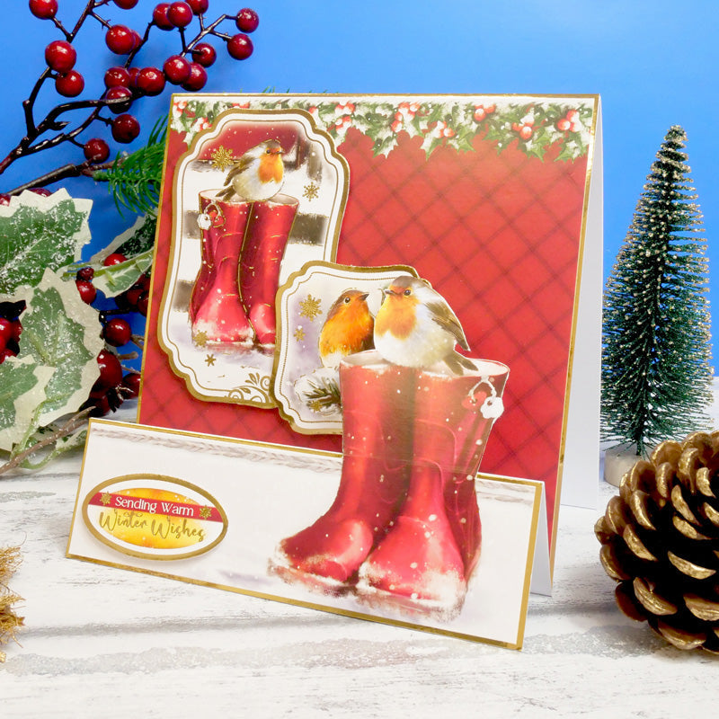 Winter Robins Luxury Topper Collection-2