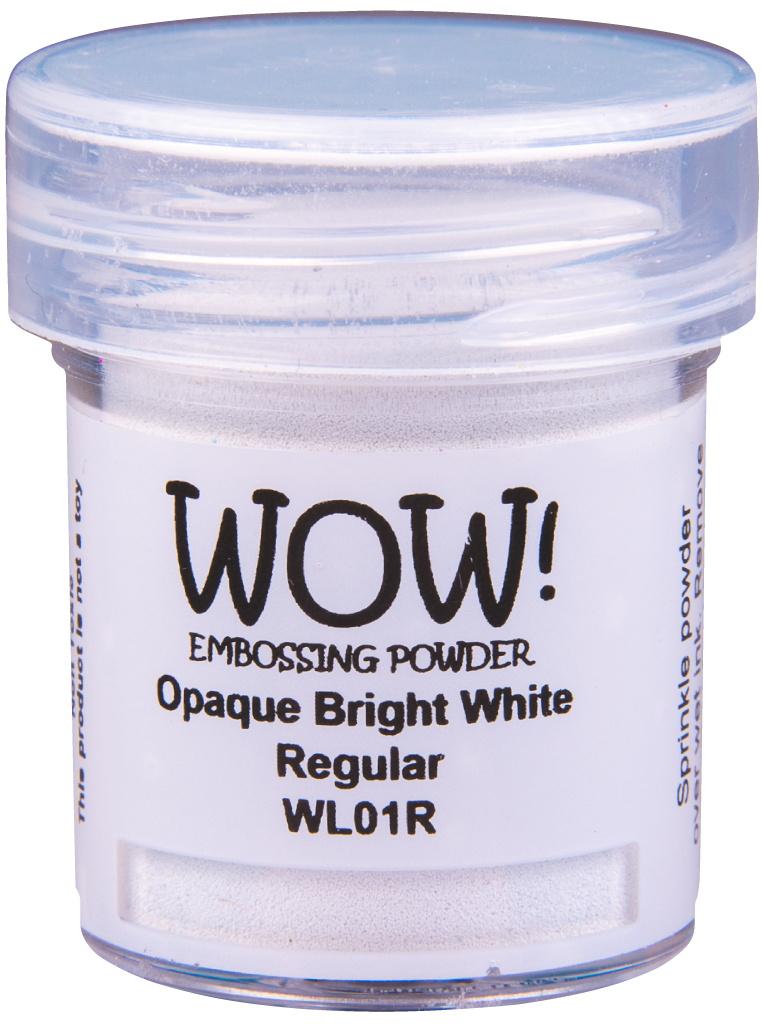 WOW! Poudre à embosser - Blanc opaque-1