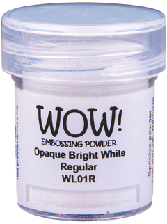 WOW! Poudre à embosser - Blanc opaque-1