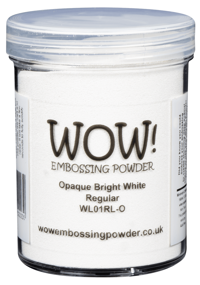 WOW! Poudre à embosser - Blanc opaque-4