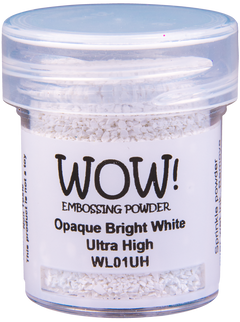 WOW! Poudre à embosser - Blanc opaque-3