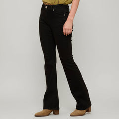 Westfield Eagle Women’s Black Bootcut Bling Jeans. High Waisted Embroidered Western Denim-5