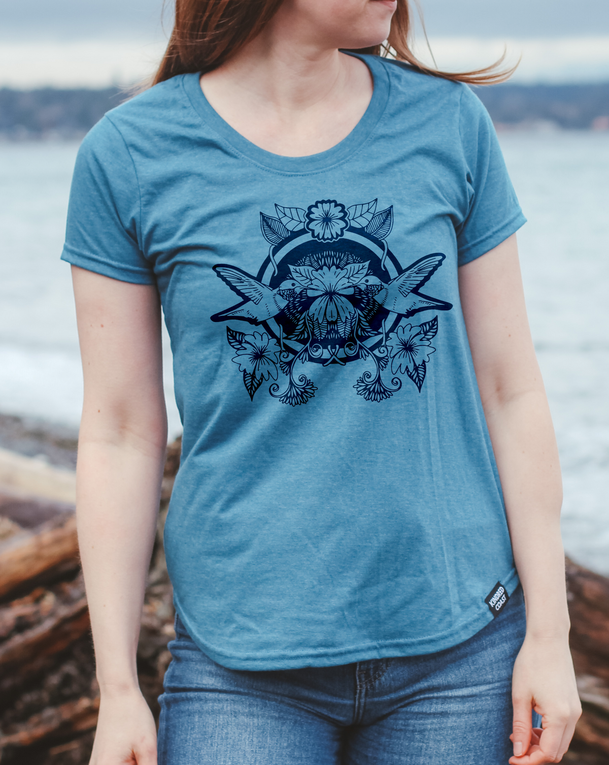 HUMMINGBIRD - Women's Eco Tee-1