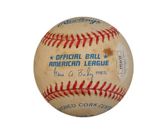 Wade Boggs Autographed Rawlings Official Major League Baseball *As Is*-2