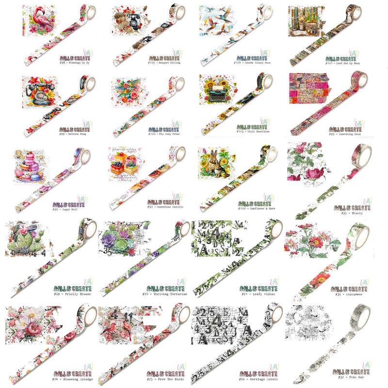 AALL and Create - Washi Tape - Sunflower & Hare-2