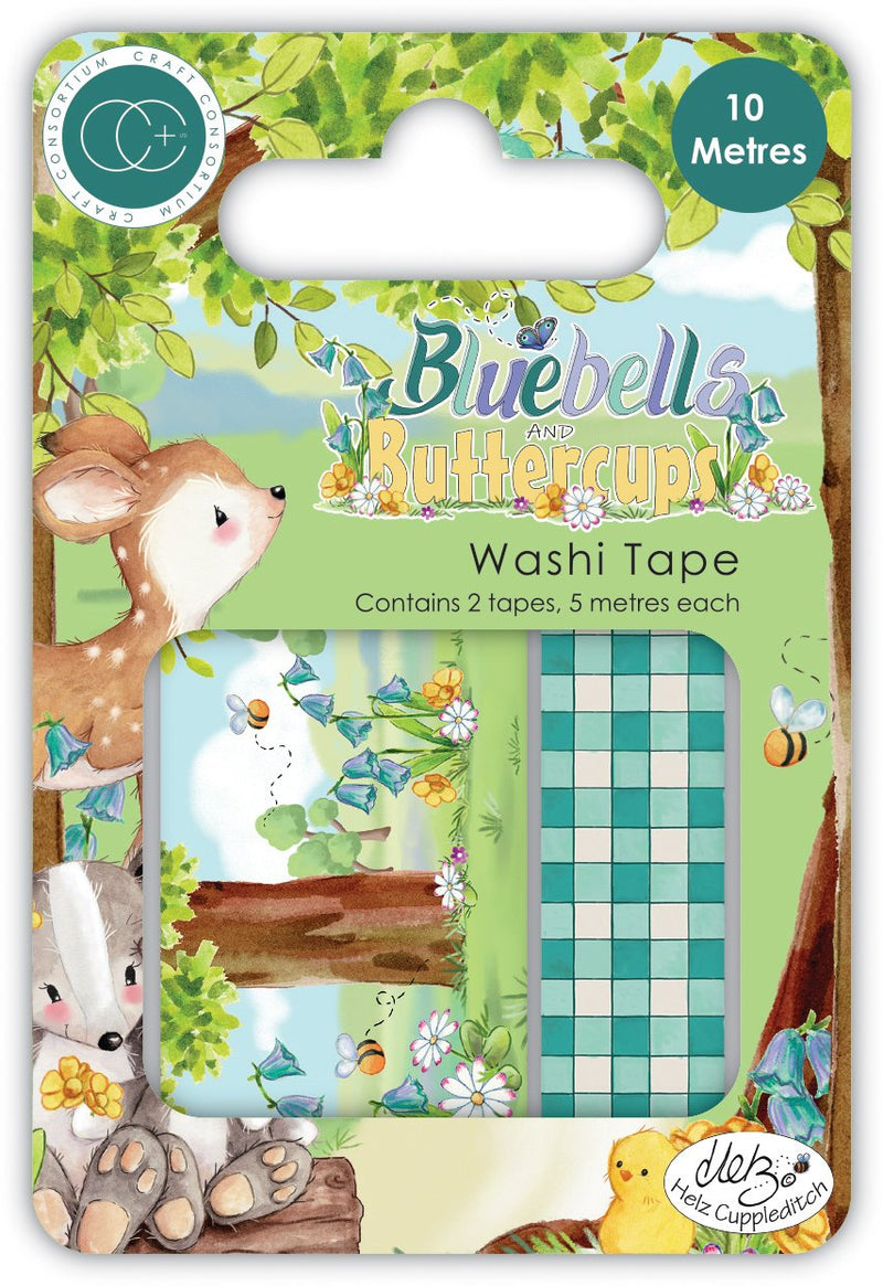 Bluebells and Buttercups - Washi Tape-1