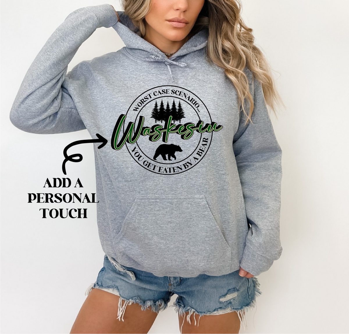 Worst Case Scenario Personalized Lake Hoodie-1