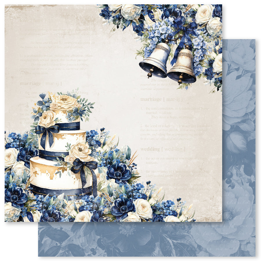 Wedding Blooms 2.0 C 12 x 12 Paper (12 pc Bulk Pack) 34446-1