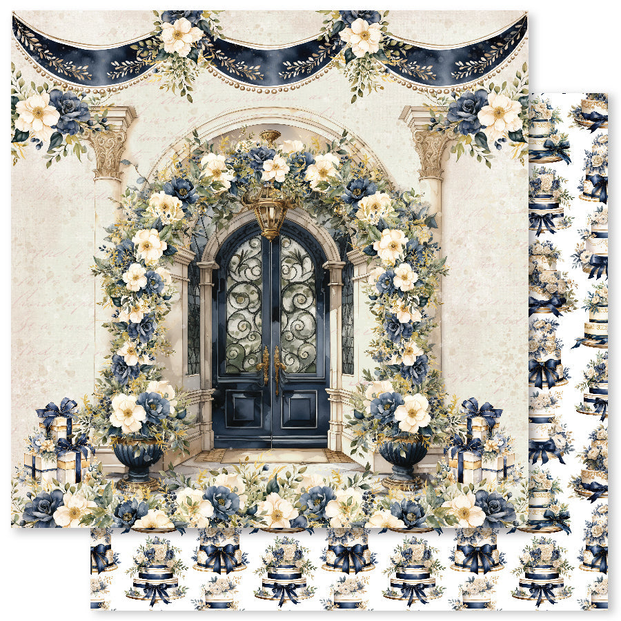 Wedding Blooms 12x12 Paper Collection 31701-2