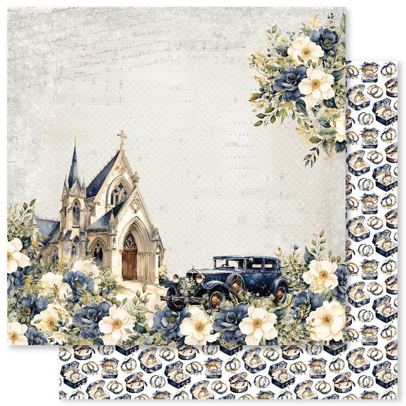 Wedding Blooms 12x12 Paper Collection 31701-3