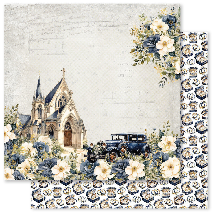 Wedding Blooms 12x12 Paper Collection 31701-3