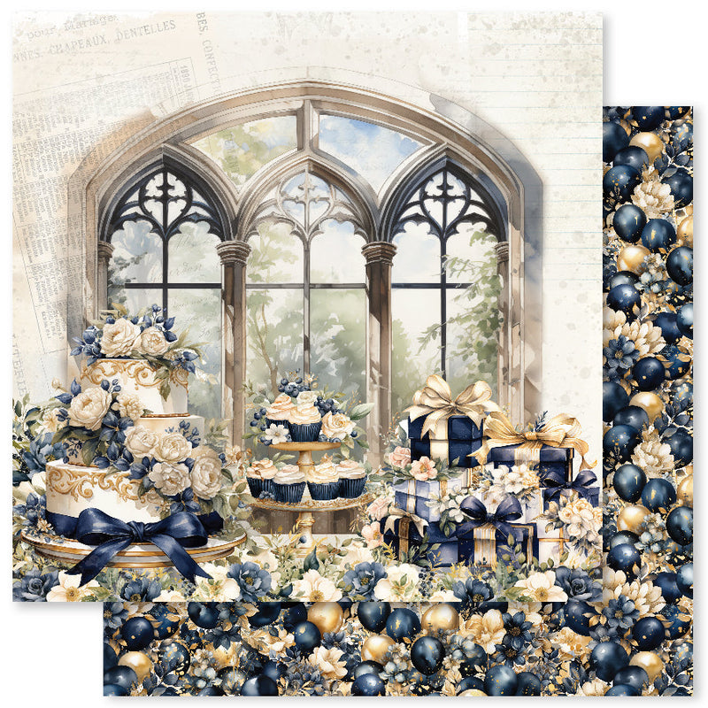 Wedding Blooms 12x12 Paper Collection 31701-4