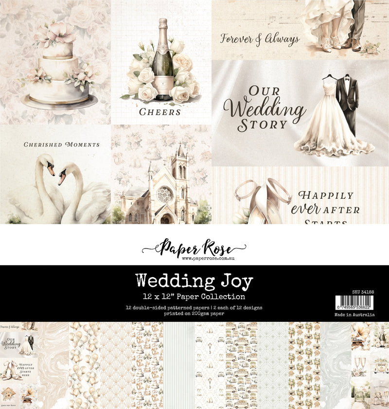 Wedding Joy 12x12 Paper Collection 34188-1