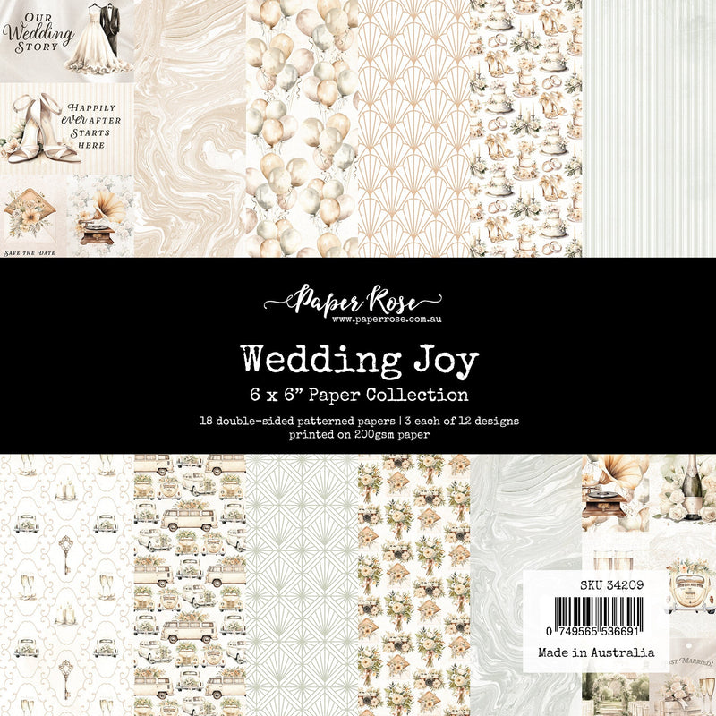 Wedding Joy 6x6 Paper Collection 34209-1