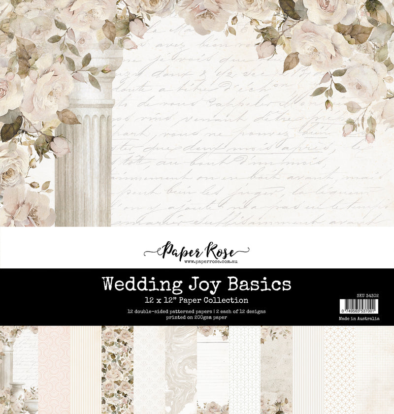 Wedding Joy Basics 12x12 Paper Collection 34302-1