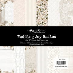 Wedding Joy Basics 6x6 Paper Collection 34323-1