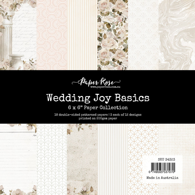 Wedding Joy Basics 6x6 Paper Collection 34323-1