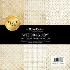 Wedding Joy Foil Gold 6x6 Paper Collection 34530-1