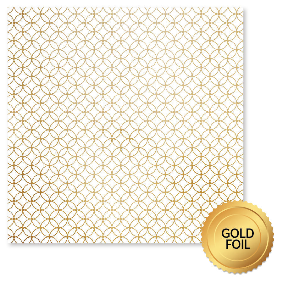 Wedding Joy Foil Gold 6x6 Paper Collection 34530-4