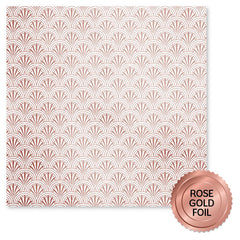 Wedding Joy Foil Rose Gold 6x6 Paper Collection 34581-5