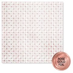 Wedding Joy Foil Rose Gold 6x6 Paper Collection 34581-6
