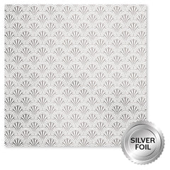Wedding Joy Foil Silver 12x12 Paper Collection 34533-5