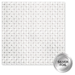 Wedding Joy Foil Silver 12x12 Paper Collection 34533-6