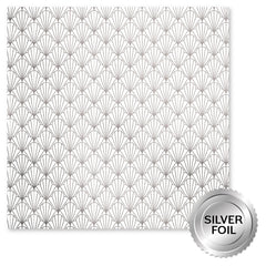 Wedding Joy Foil Silver 6x6 Paper Collection 34554-7