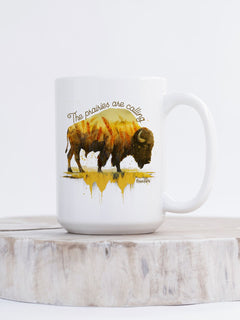 The Prairies Are Calling Ceramic Mug | Manitoba Mug-1