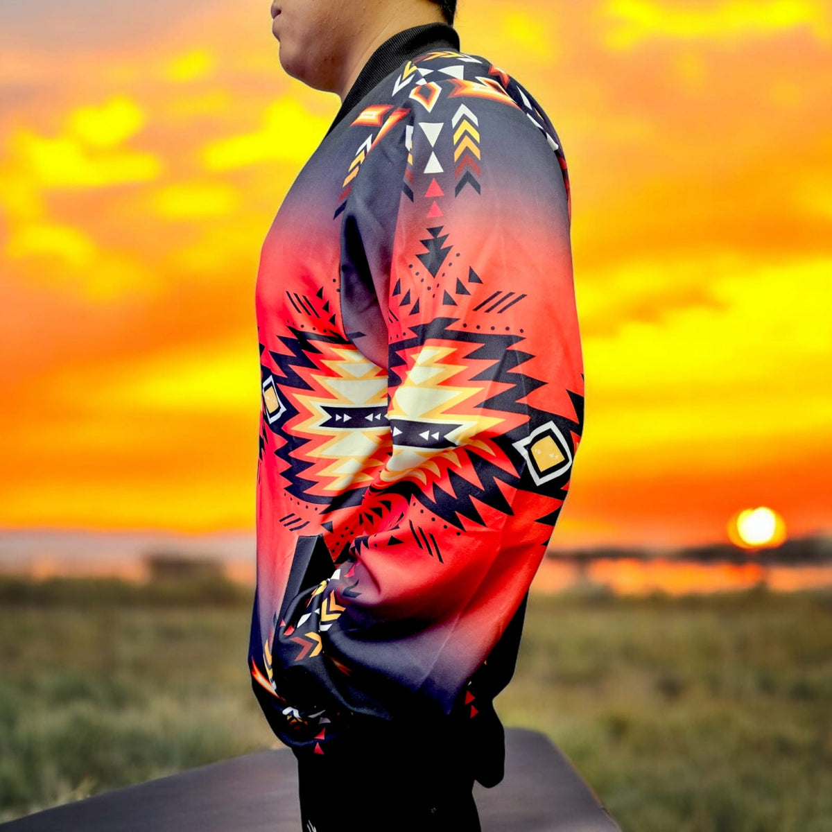 Crimson Ember Bomber-5