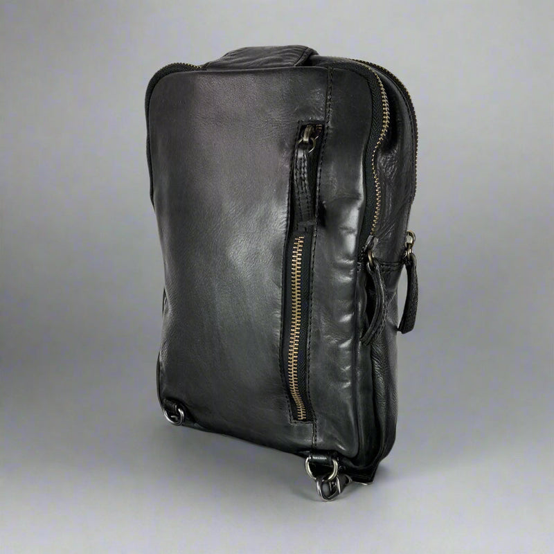 MET Leather Chest Front Bag & Backpack-6