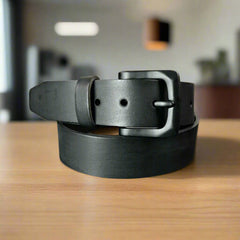 Men's Buffalo Grain Leather Belt-1
