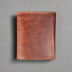Men’s Bifold Flipout Cow Leather Wallet-2
