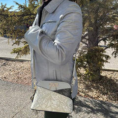 Temptation Italy Faux Leather Small Crossbody Bag with Floral Design-6
