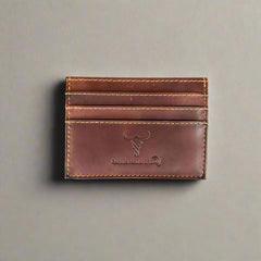 Men’s Cow Leather Card Case with ID Window-1