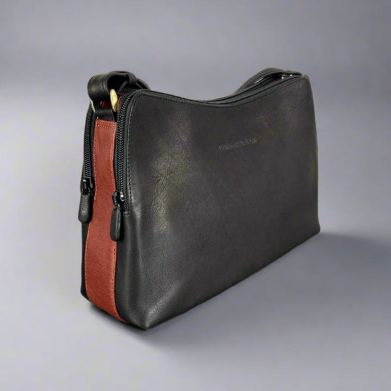 Derek Alexander Leather Crossbody Bag-5