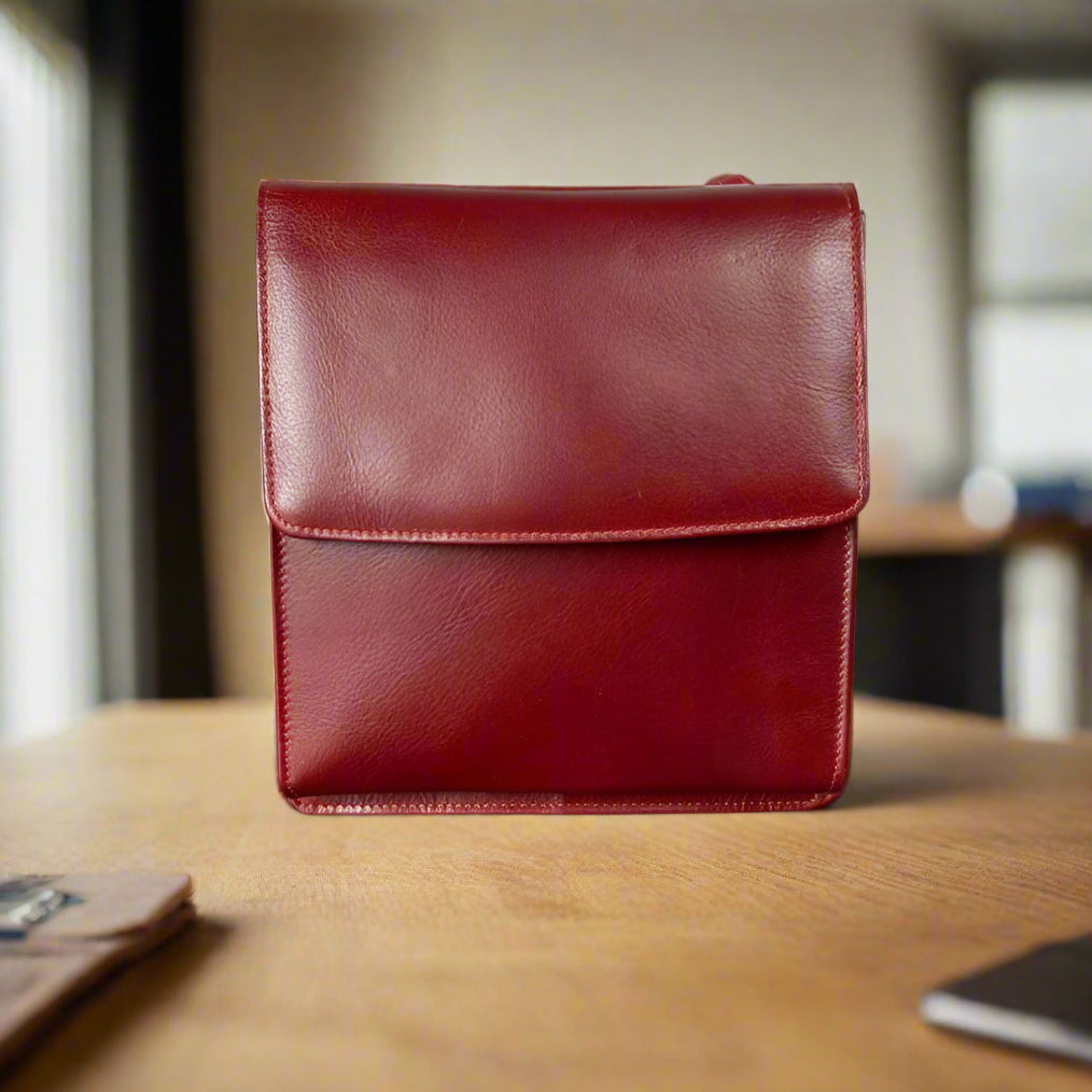 Derek Alexander Small Organizer Crossbody Bag-7