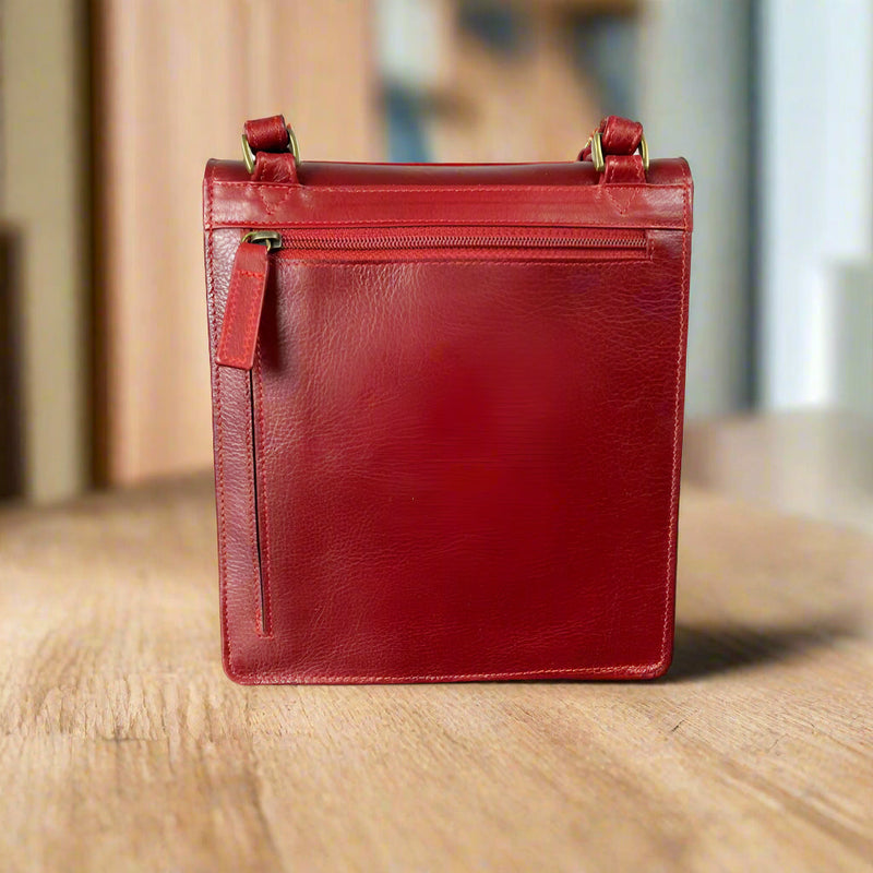 Derek Alexander Small Organizer Crossbody Bag-8