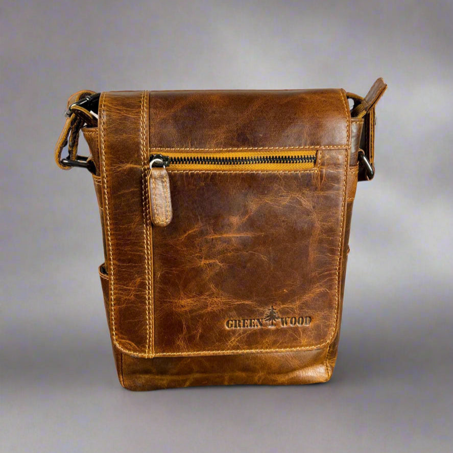 Greenwood Leather Henry Mini-Messenger Bag-13