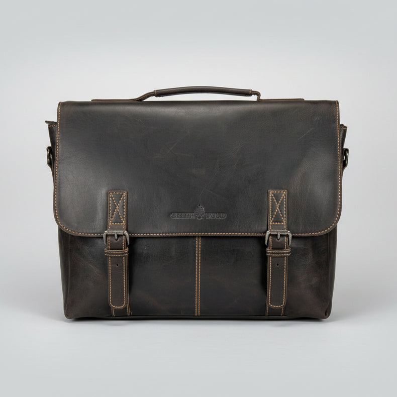 Greenwood Leather Laptop Bag-8