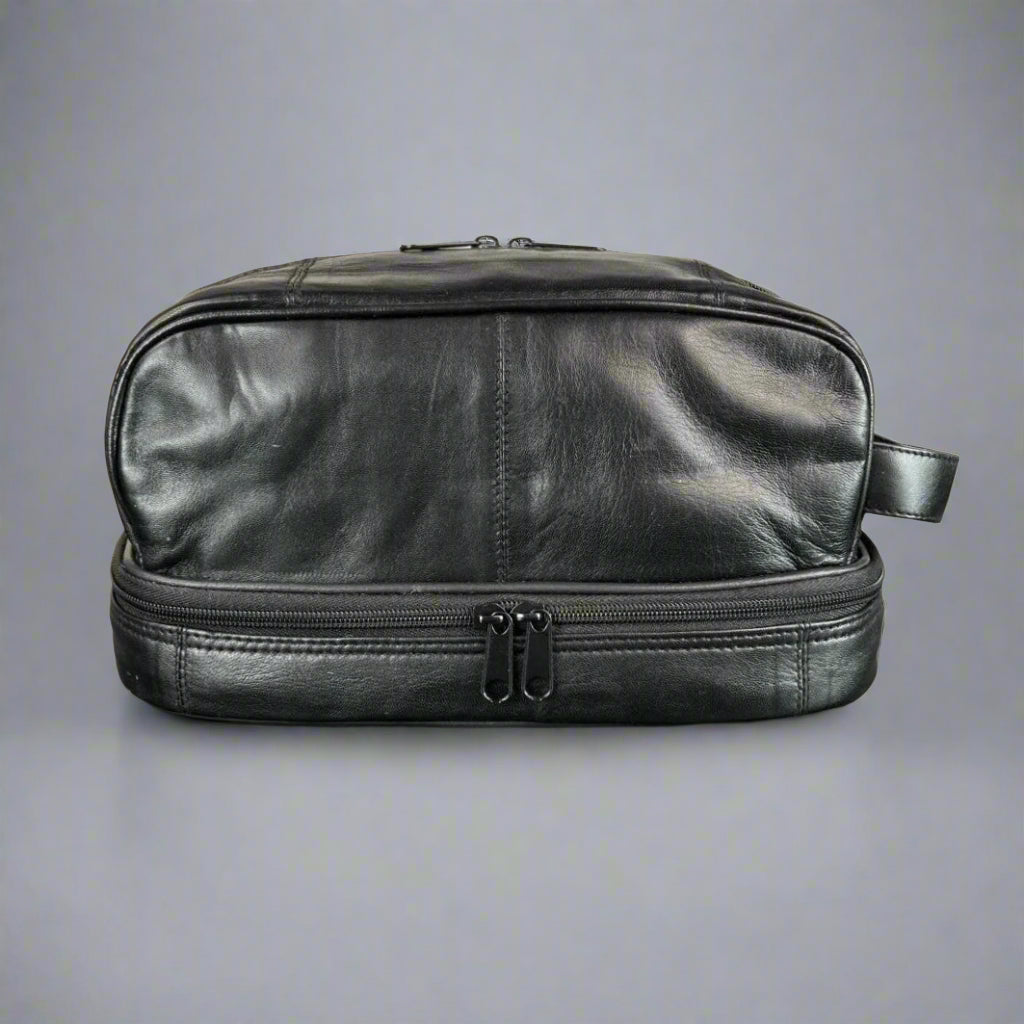 JBG International Leather Toiletry Bag-1