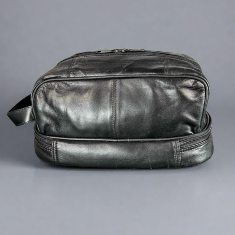 JBG International Leather Toiletry Bag-2