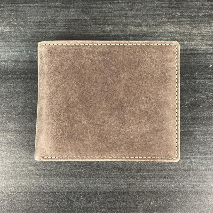 JBG International Men's Card Flip Up Bifold Leather RFID Wallet-5