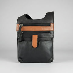 JBG Slim RFID Leather Crossbody Organizer Bag. Anti-Theft Travel Purse-2