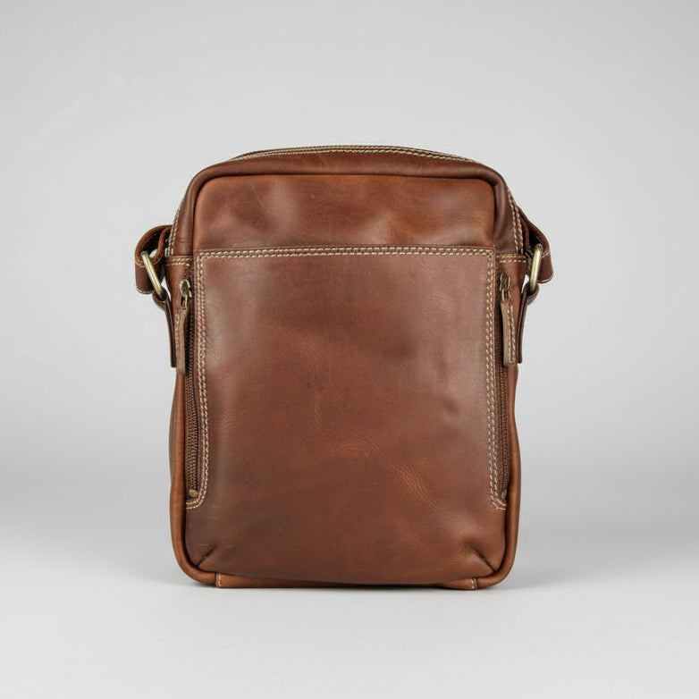 Rugged Earth Full Grain Leather Crossbody Bag-3