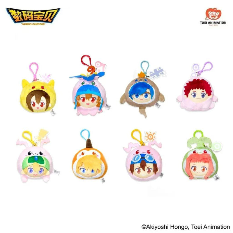 Digimon Dango Plush Keychain Blind Box (1 Random Box)-1